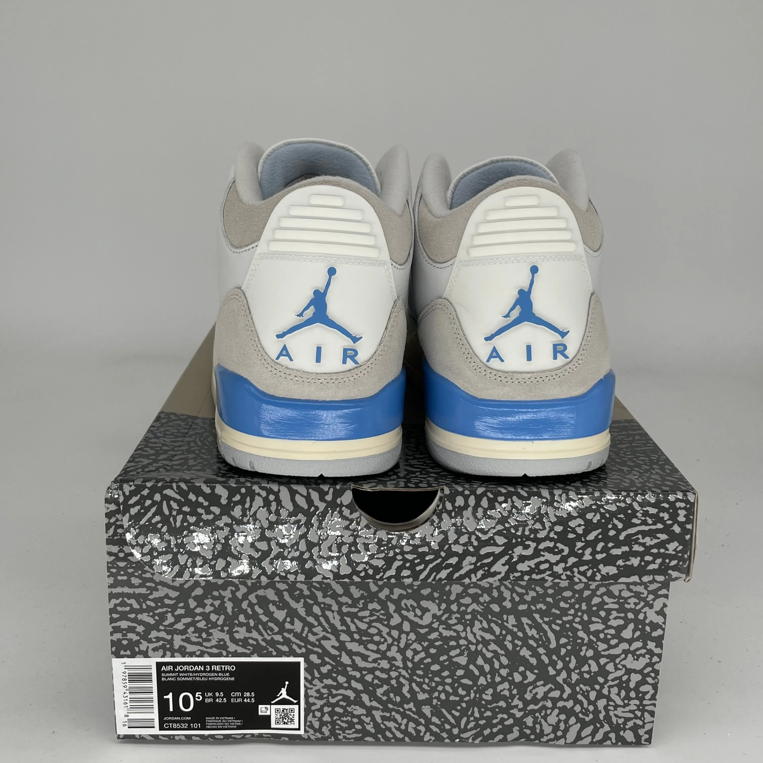 AIR JORDAN 3 GLÜCKS SHORTS GRÖßE 10.5 CT8532-101