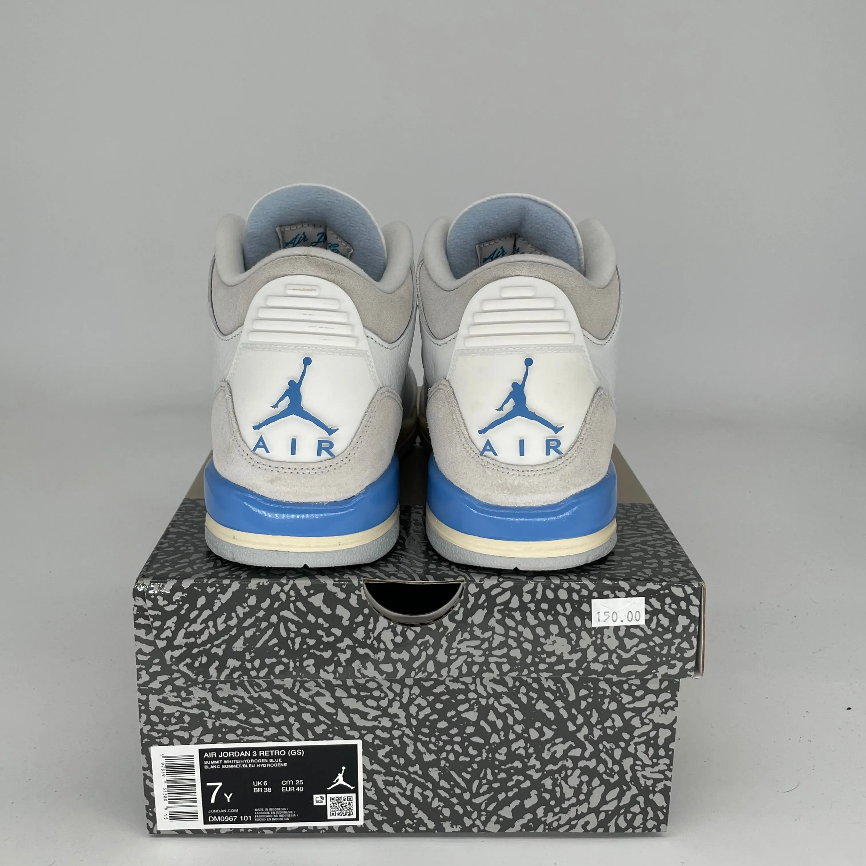 AIR JORDAN 3 GLÜCKS SHORTS GRÖßE 7Y DM0967-101