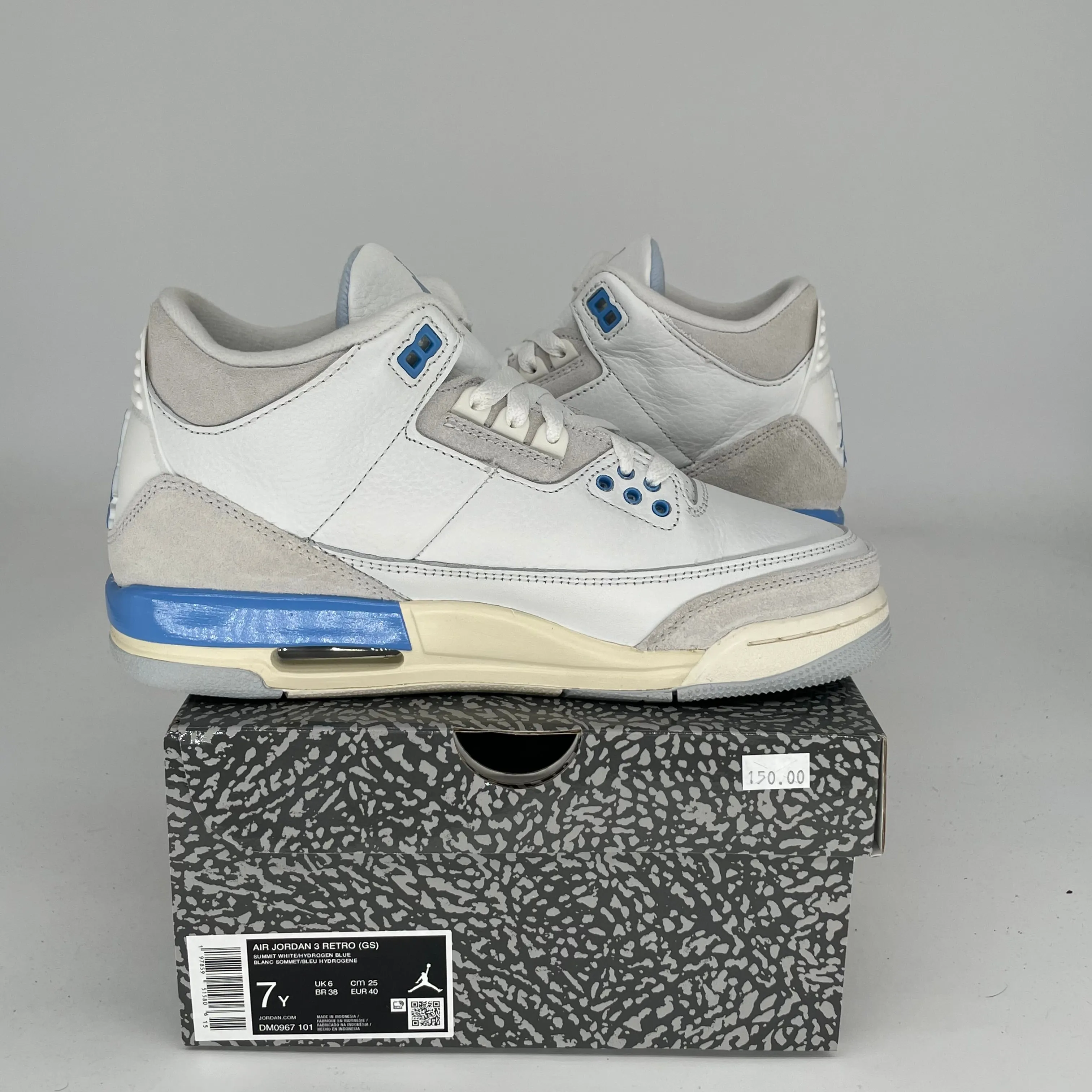 AIR JORDAN 3 GLÜCKS SHORTS GRÖßE 7Y DM0967-101