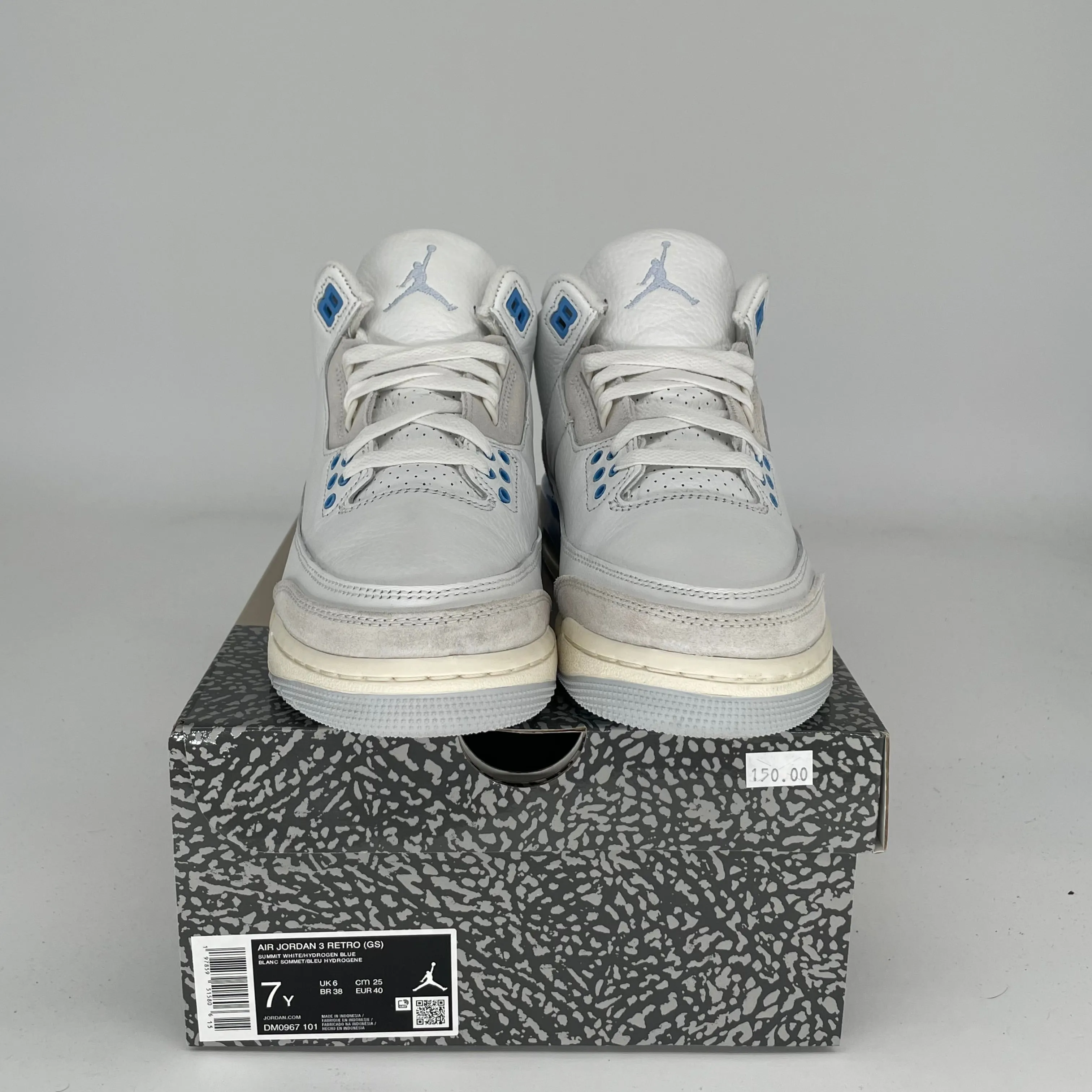 AIR JORDAN 3 GLÜCKS SHORTS GRÖßE 7Y DM0967-101
