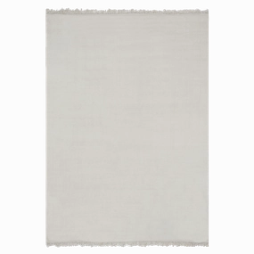 Akari Ivory minimalist everyday rug