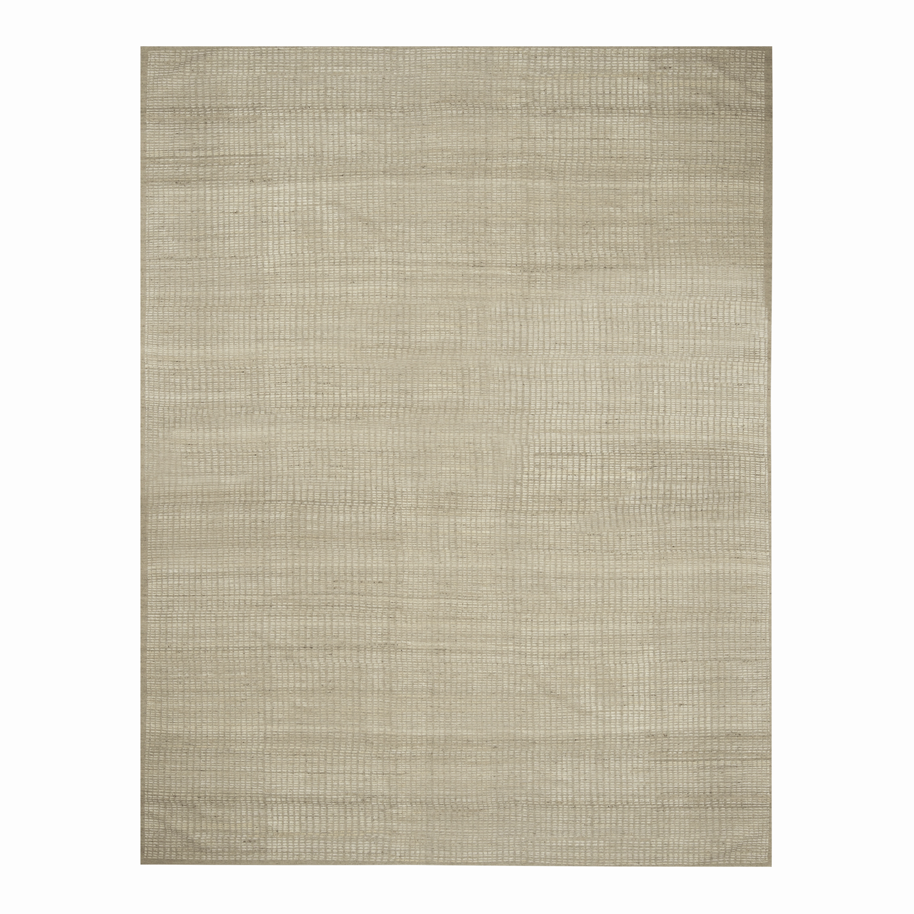 Aleah Ivory minimalist everyday rug