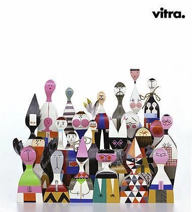 Alexander Girard Wooden Dolls