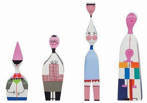 Alexander Girard Wooden Dolls modern art object