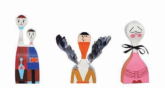 Alexander Girard Wooden Dolls