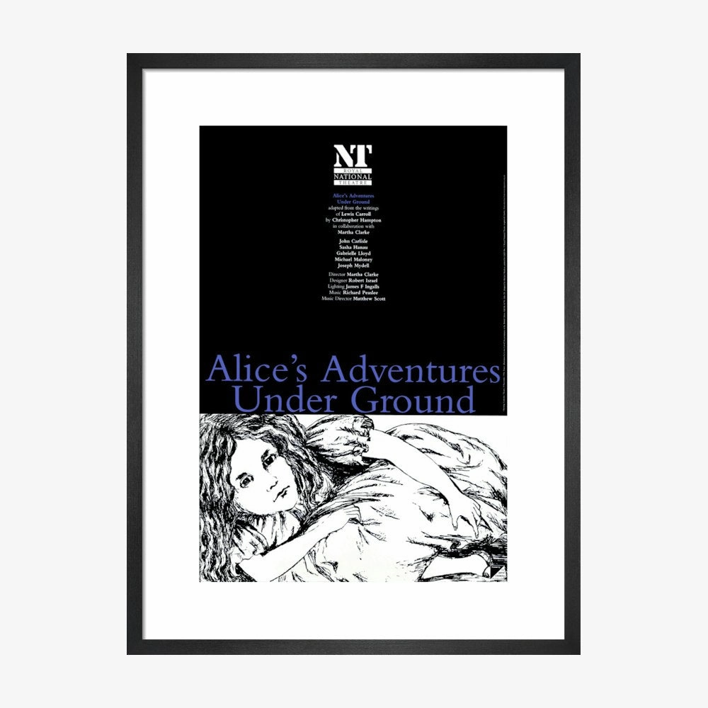 Alice's Adventures Under Ground 1994 Print