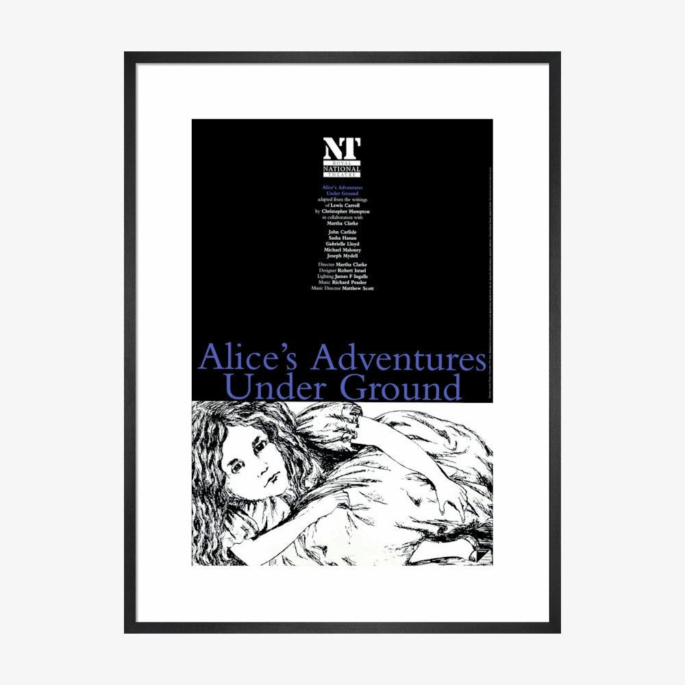 Alice's Adventures Under Ground 1994 Print