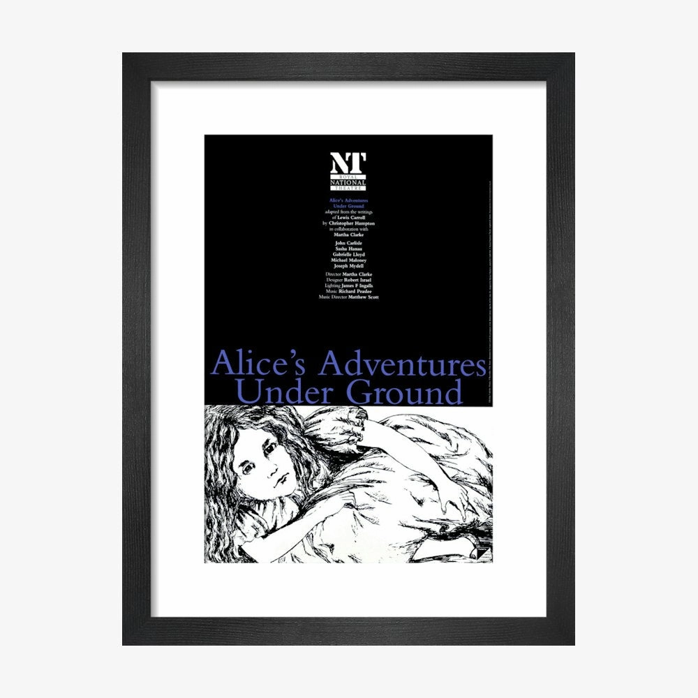 Alice's Adventures Under Ground 1994 Print