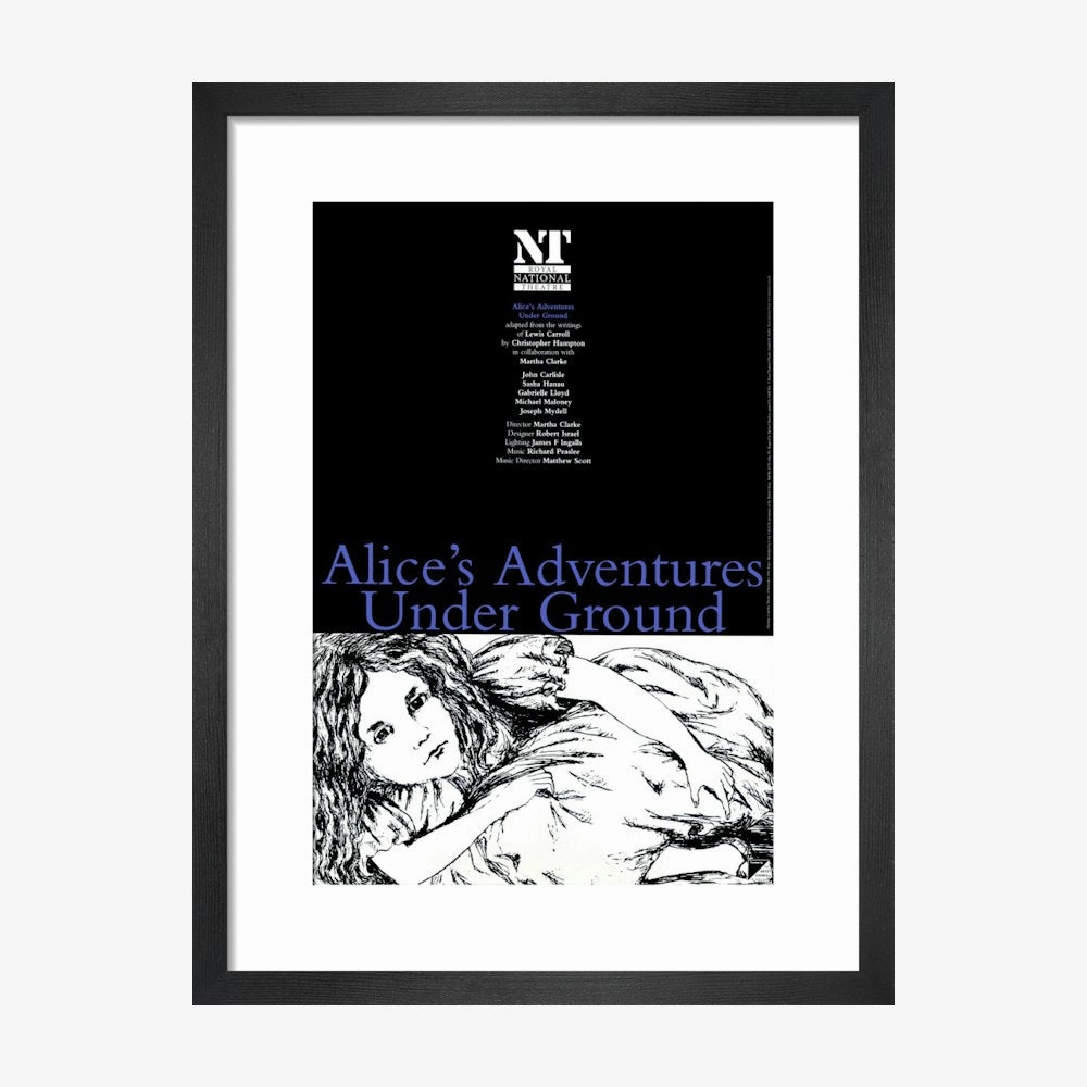 Alice's Adventures Under Ground 1994 Print