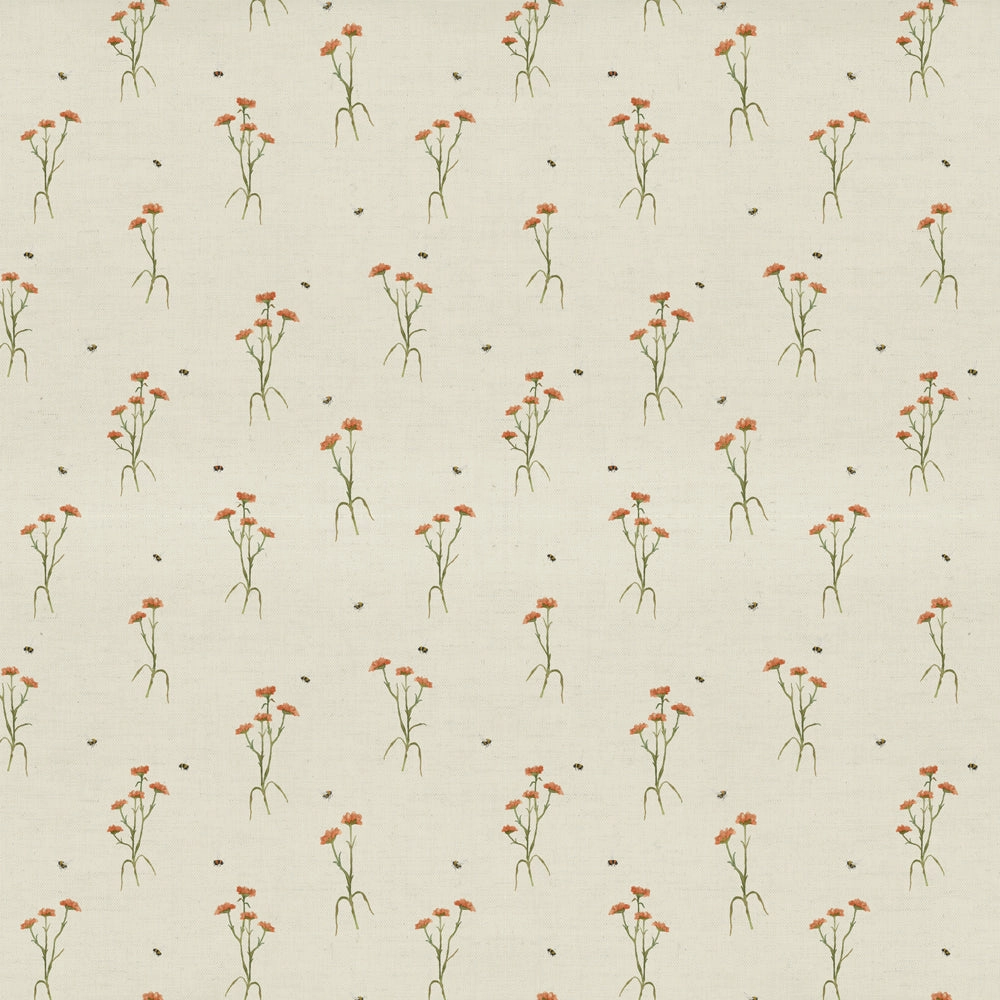 Allimore Printed Cotton Fabric (By The Metre) Linen