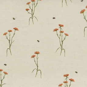 Allimore Printed Cotton Fabric (By The Metre) Linen elegant table cloth  