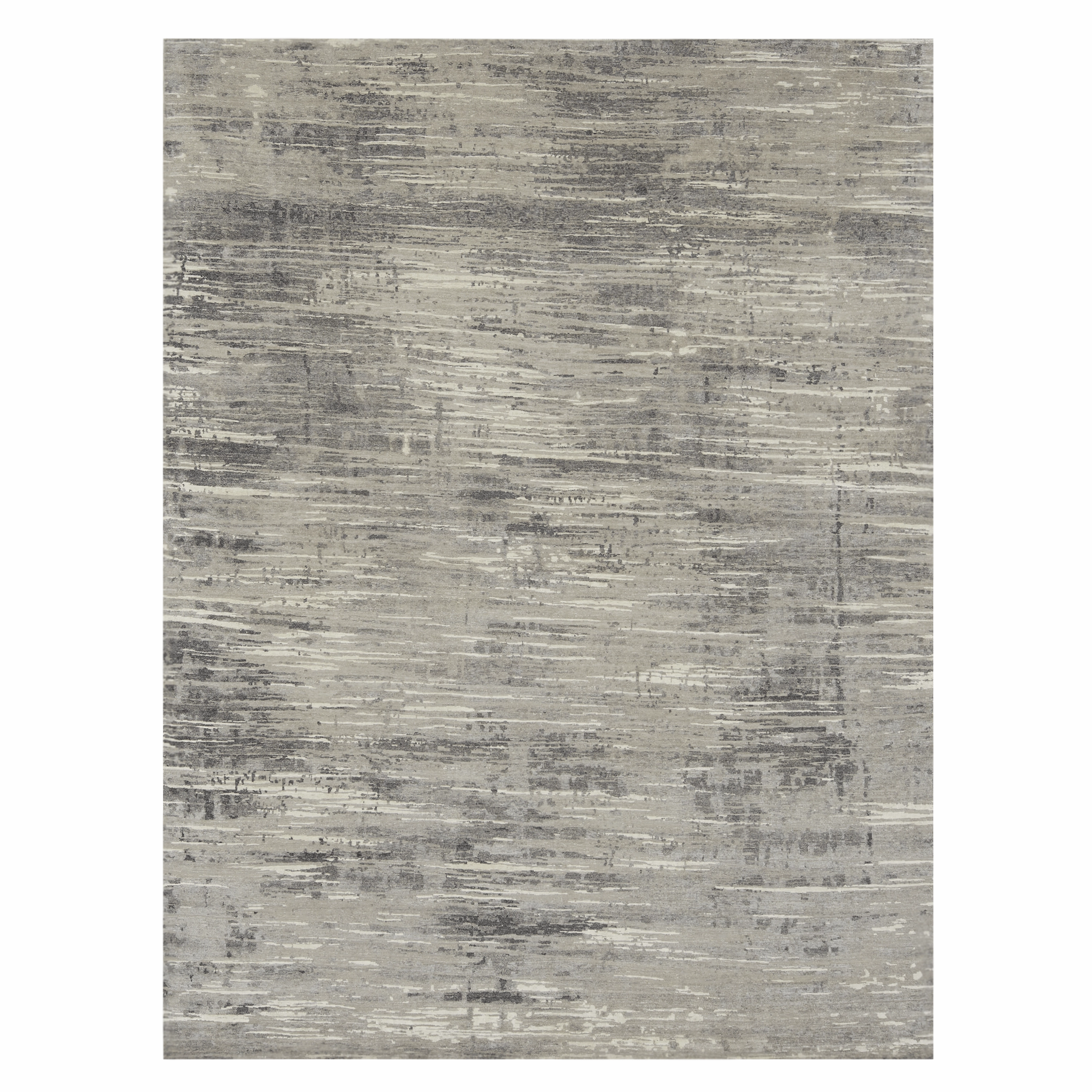 Allure Silver minimalist everyday rug