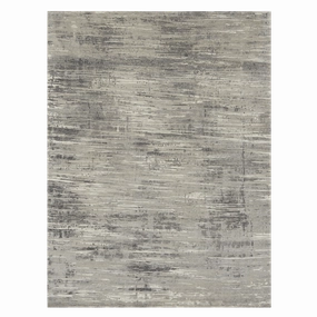 Allure Silver minimalist everyday rug