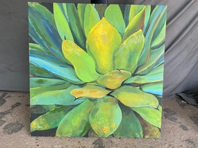 ALOE VERA PAINTING classic mural painting