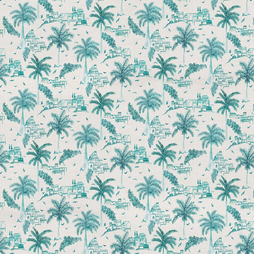 Altea Printed Cotton Fabric (By The Metre) Seamist