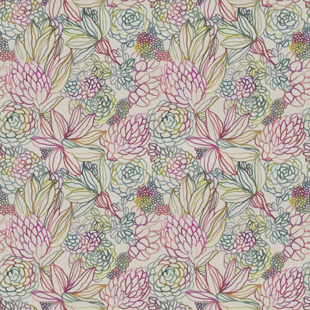 Althorp Printed Cotton Fabric (By The Metre) Sorbet
