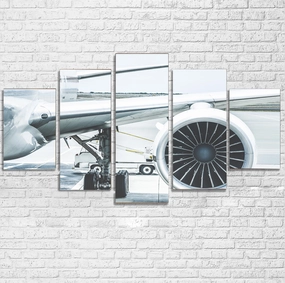 Amazing Aircraft & Engine Printed Multiple Canvas Poster canvas mural art