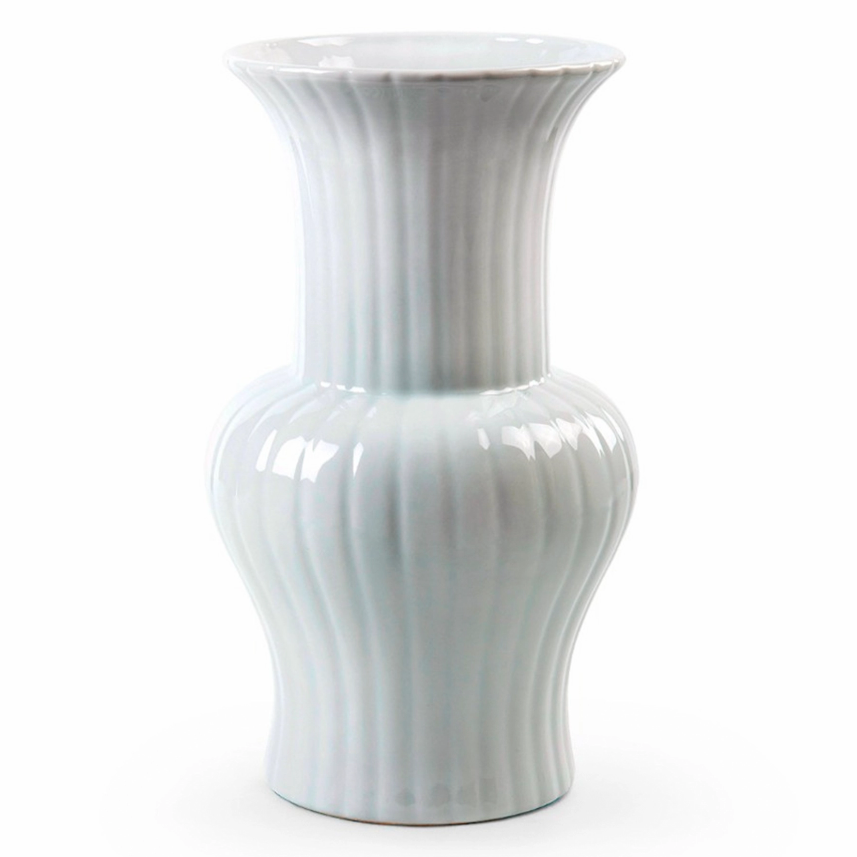 Amoy Cool White Porcelain Vase home display ornament