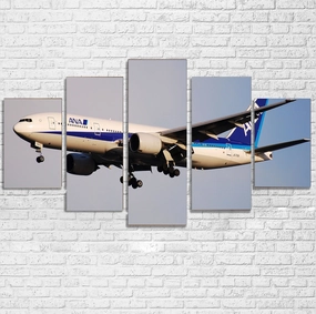 ANA's Boeing 777 Printed Multiple Canvas Poster canvas mural art