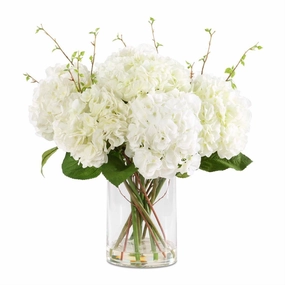 Anastasia Hydrangea Centerpiece home display ornament