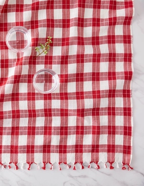 Annabelle Plaid tablecloth by Heather Taylor Home decorative tabletop item
