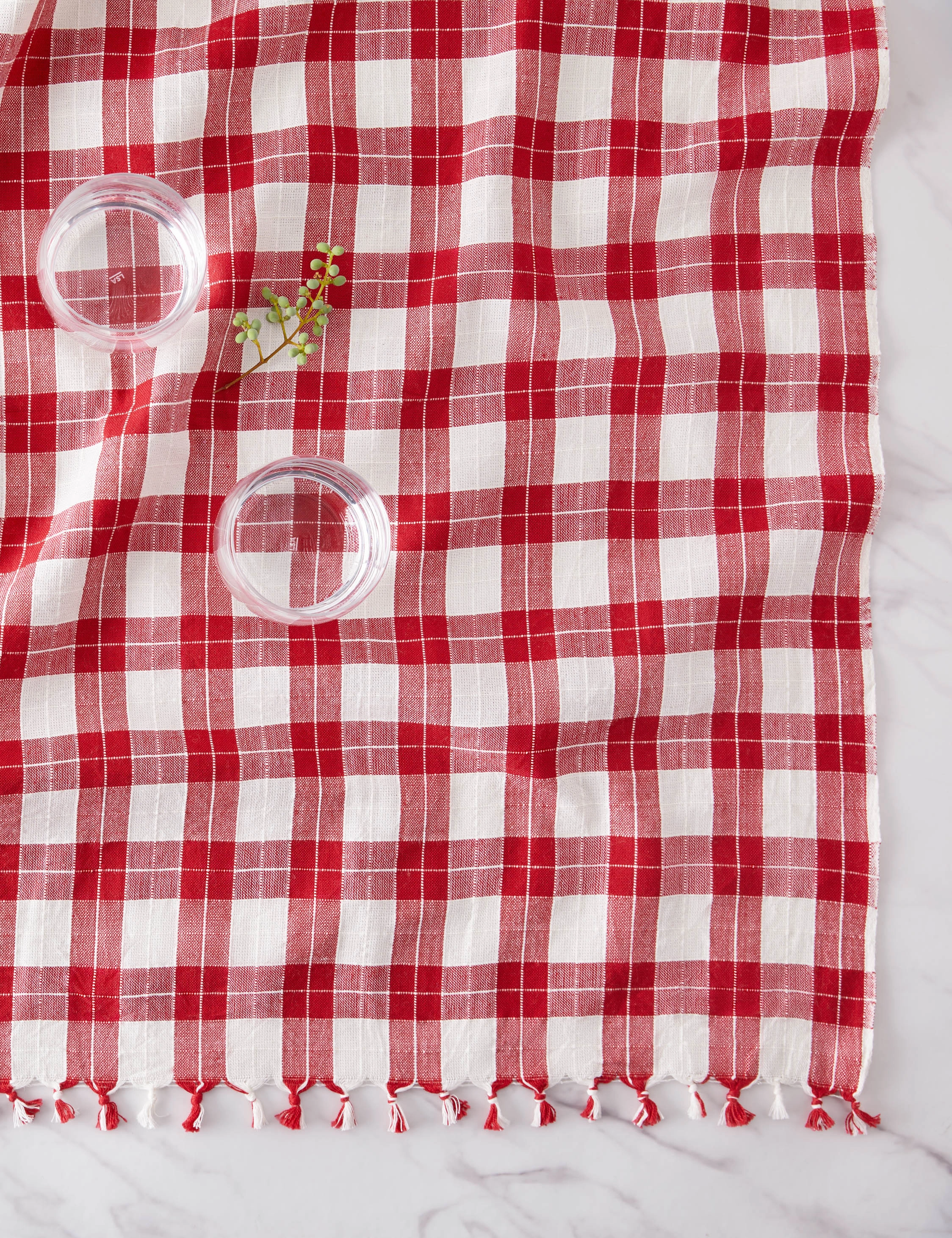 Annabelle Plaid tablecloth by Heather Taylor Home decorative tabletop item