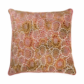 Annie Embroidered Pillow elegant wall decor