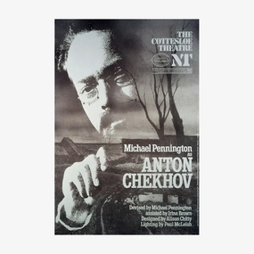 Anton Chekhov 1984 Print aesthetic poster wallpaper