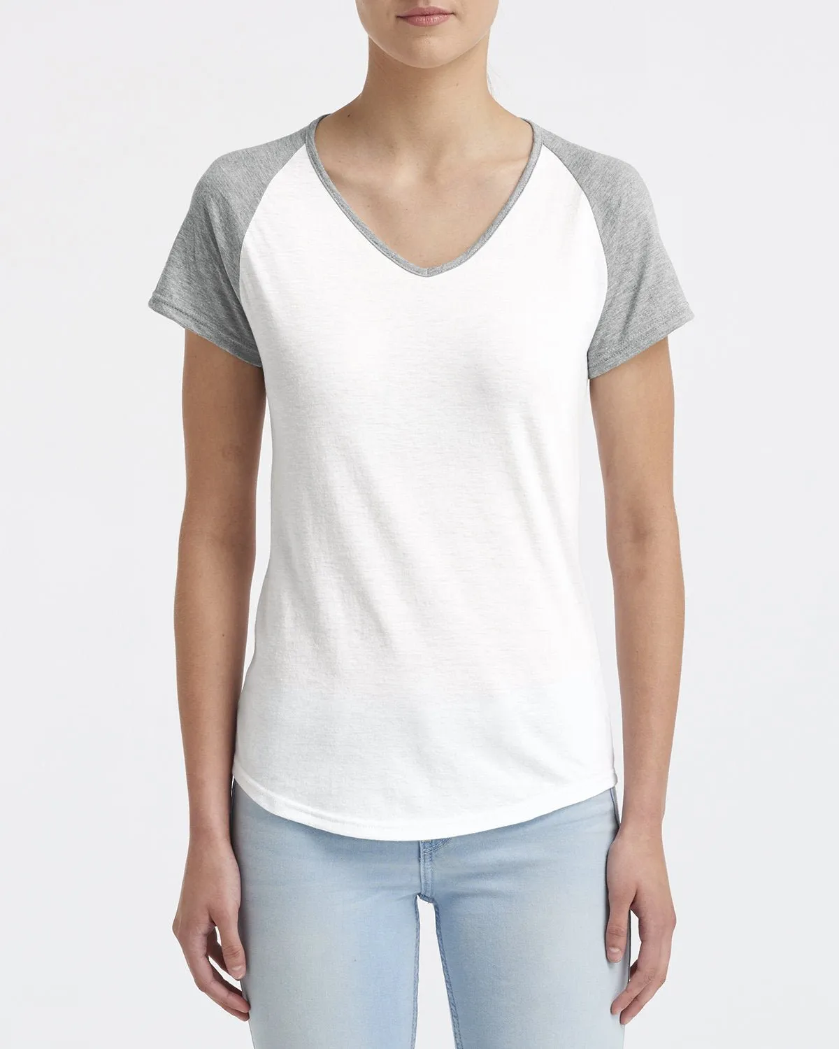 Anvil 6770VL Damen Tri-Blend Raglan T-Shirt