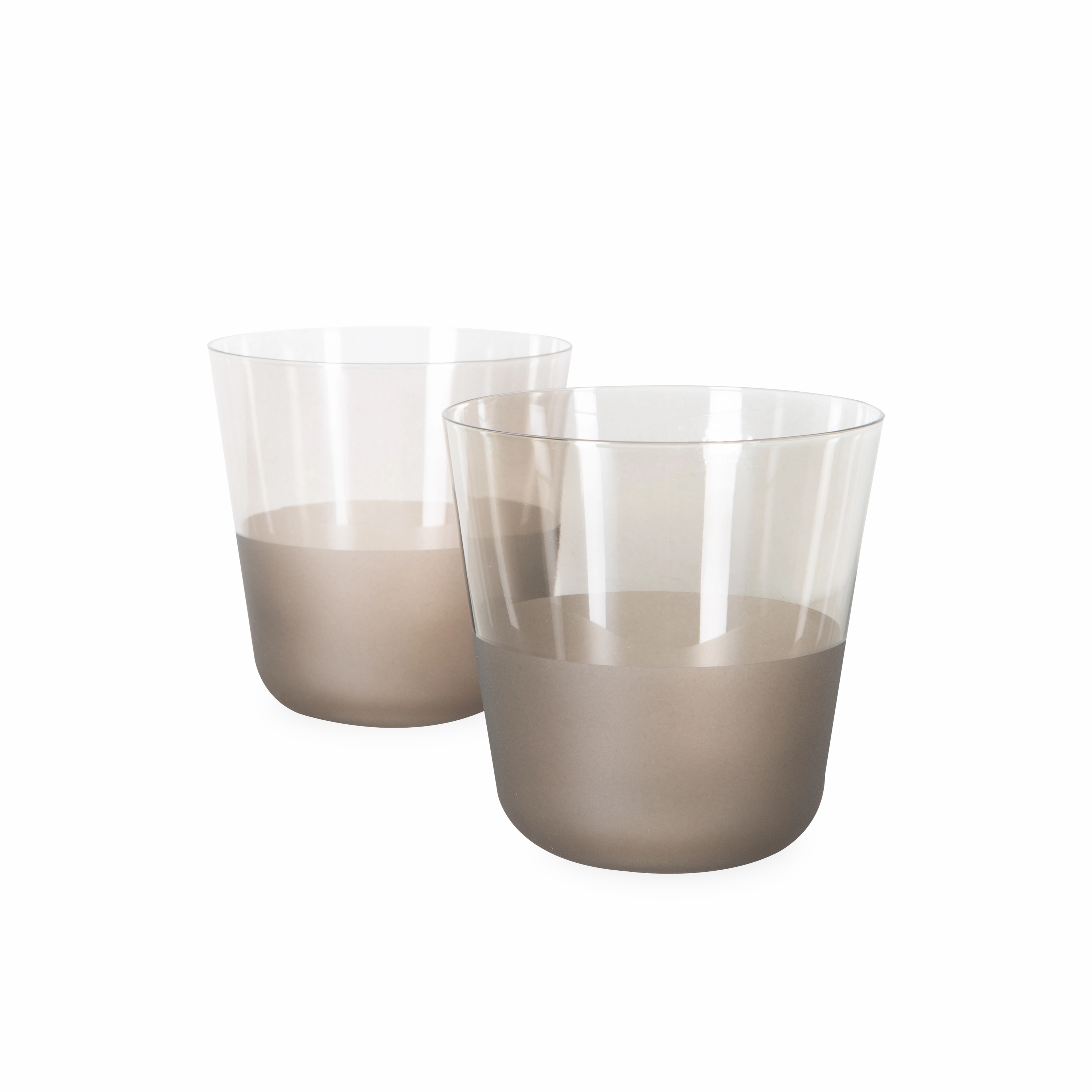 Arc Contrast Tumbler Glass