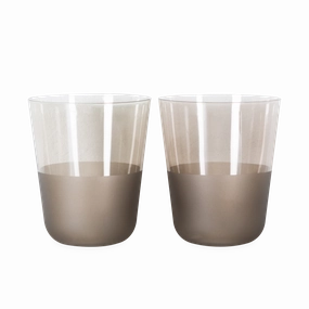 Arc Contrast Tumbler Glass elegant wall decor