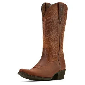 Ariat Damen Heritage X Zehen-Stretchfit Westernstiefel - Reichhaltige Eiche Ariat Schuhe
