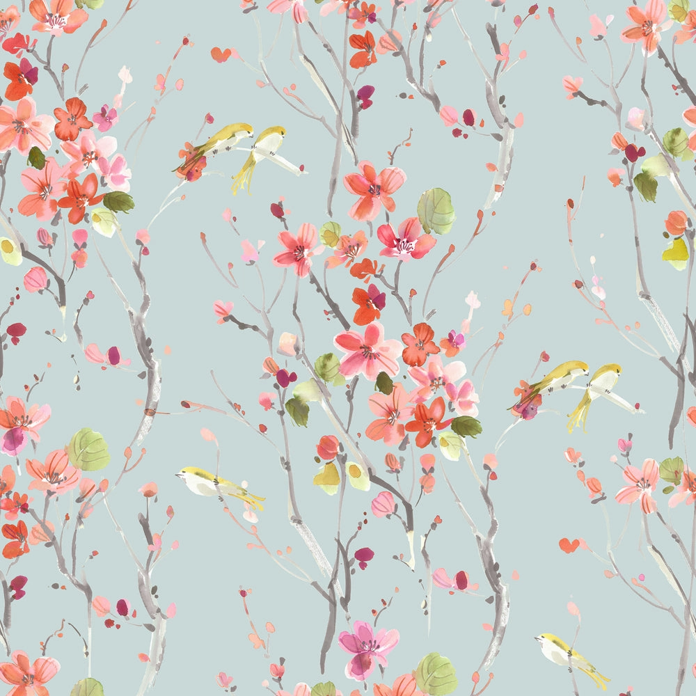 Armathwaite Linen Printed Made to Measure Curtains Russett
