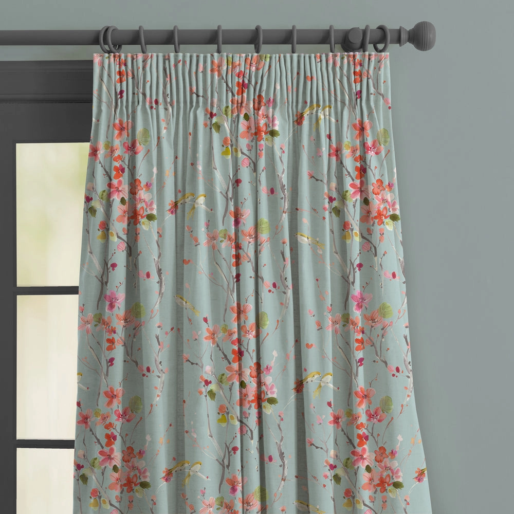 Armathwaite Linen Printed Made to Measure Curtains Russett