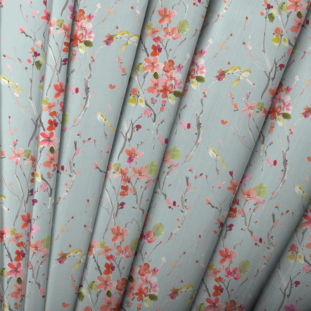Armathwaite Linen Printed Made to Measure Curtains Russett