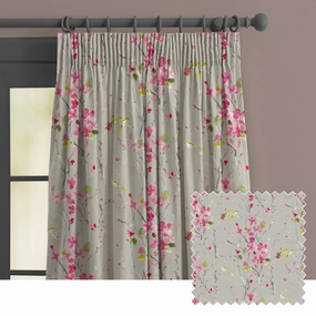 Armathwaite Linen Printed Made to Measure Curtains Sand patterned fashion rug  