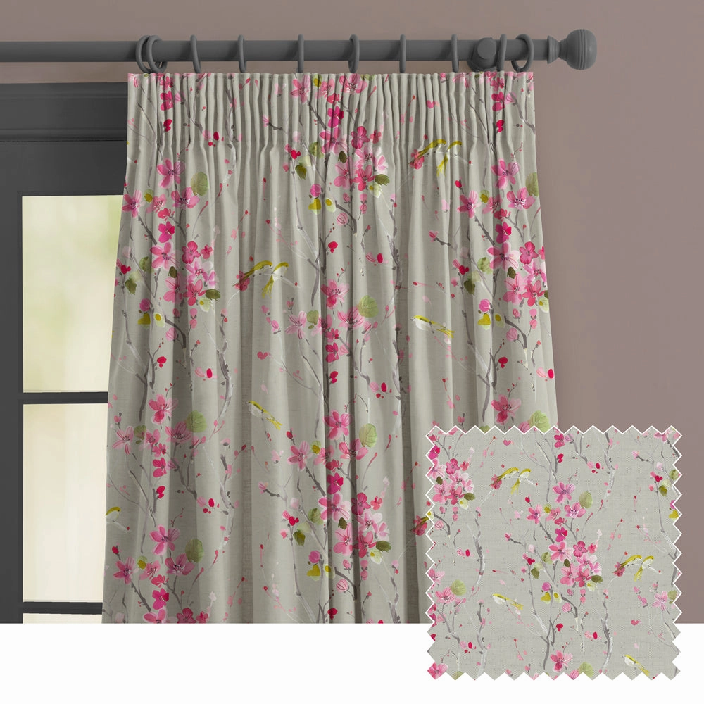 Armathwaite Linen Printed Made to Measure Curtains Sand patterned fashion rug  