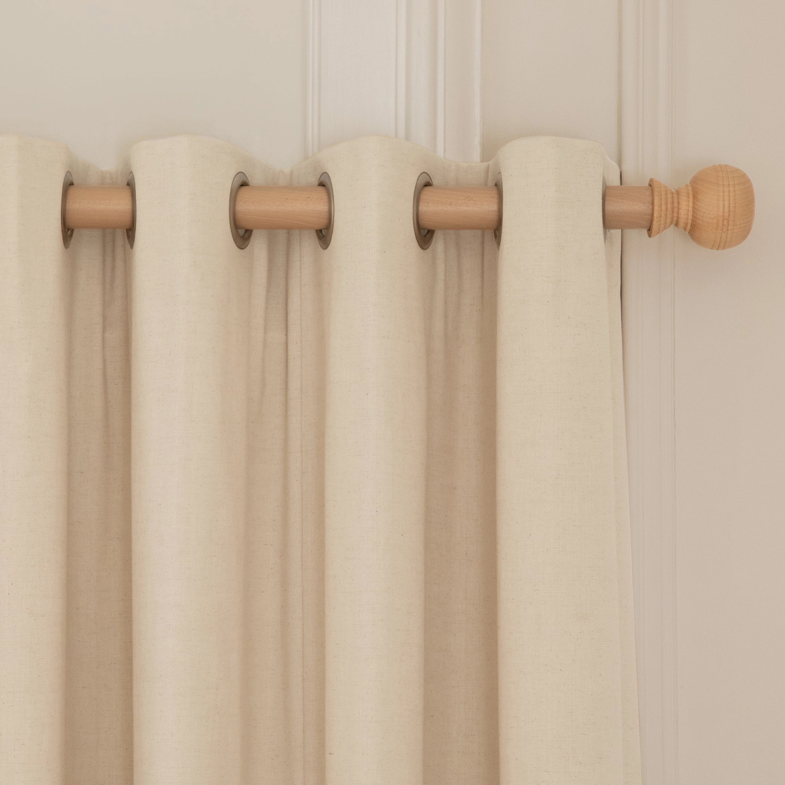 Armathwaite Linen Printed Made to Measure Curtains Slate