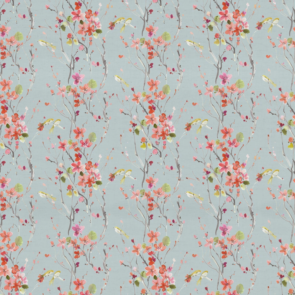 Armathwaite Printed Cotton Fabric (By The Metre) Russett
