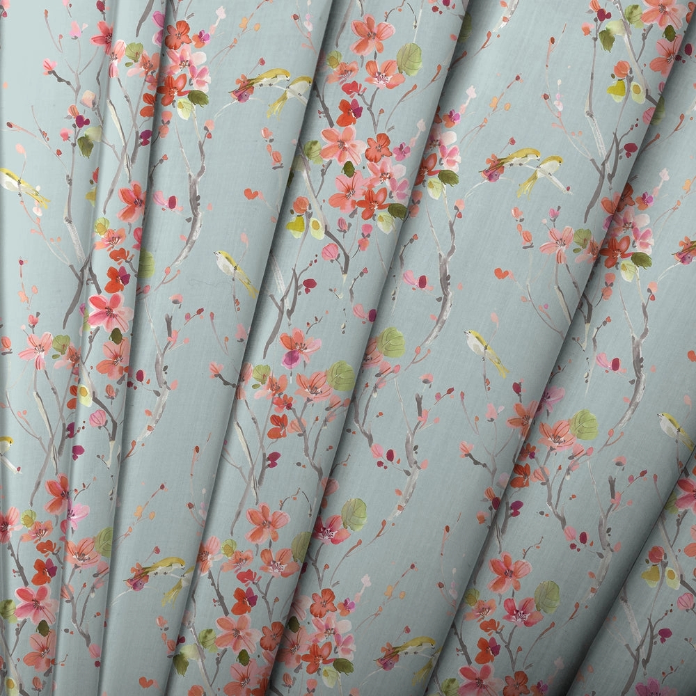 Armathwaite Printed Cotton Fabric (By The Metre) Russett