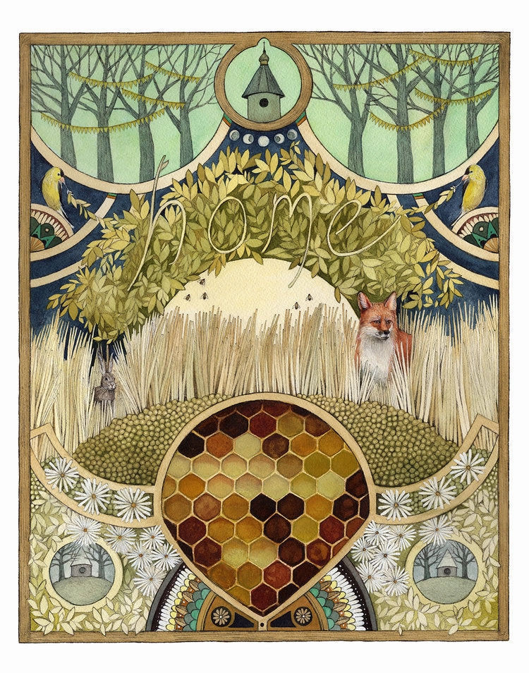 Art Print: Home Cover framed wall decor