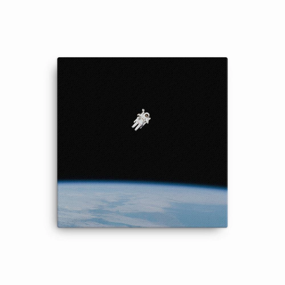 Astronaut in space - canvas