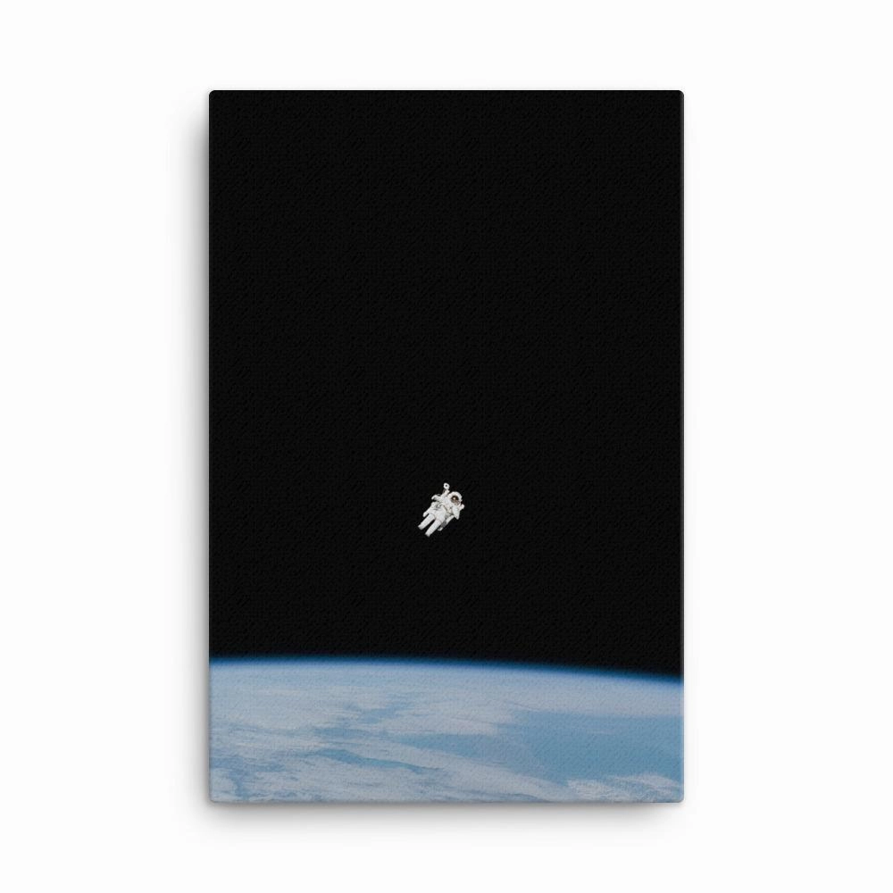Astronaut in space - canvas
