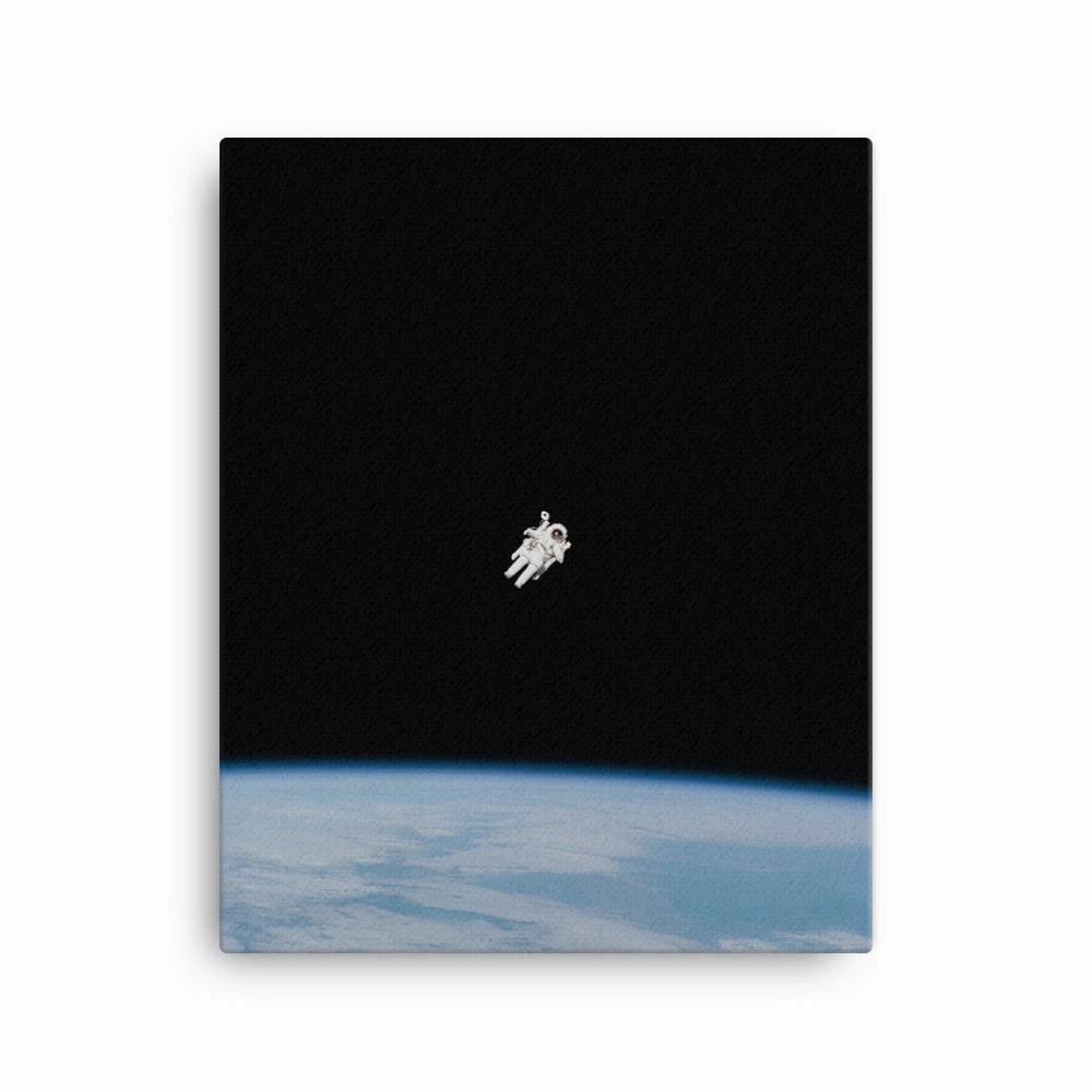 Astronaut in space - canvas