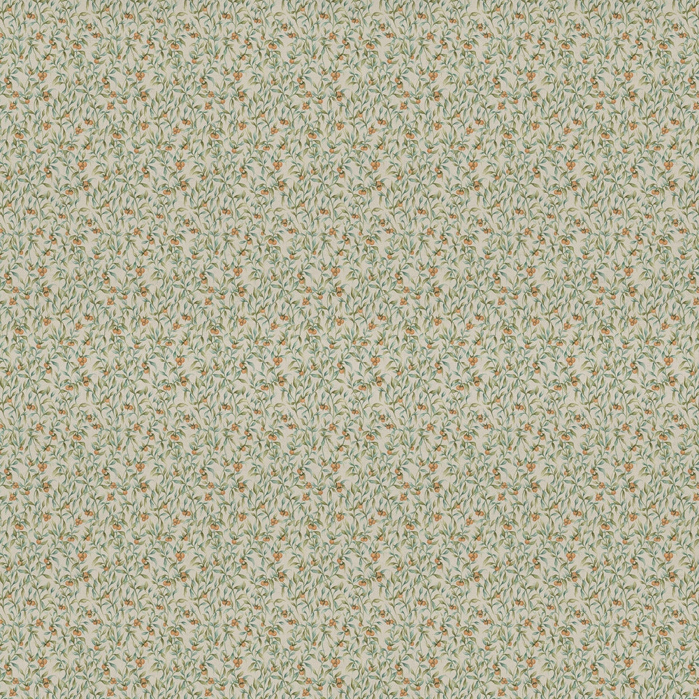 Aura Printed Cotton Fabric Moss