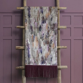 Azima Abstract Printed Throw Morganite patterned fashion rug  