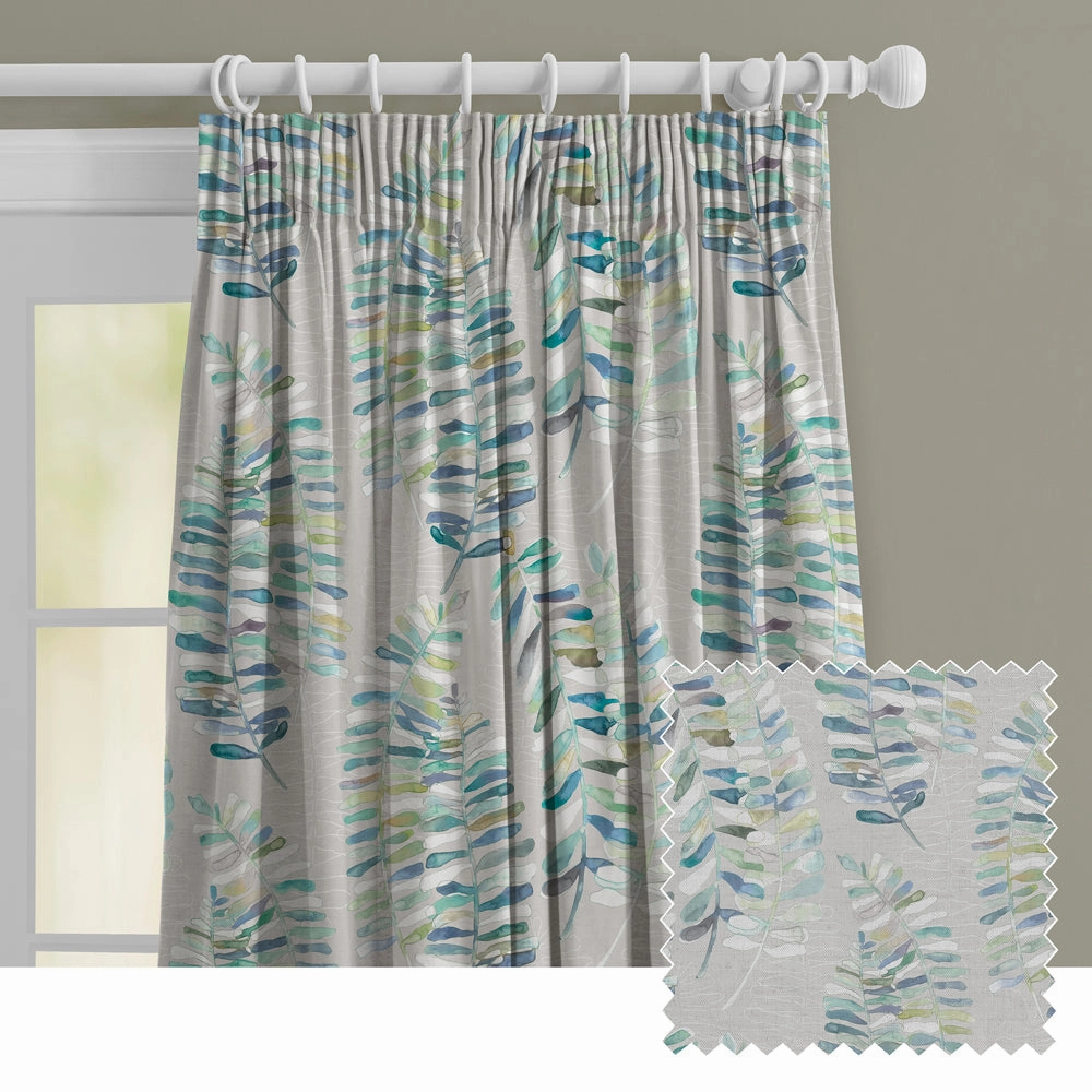 Azolla Printed Made to Measure Curtains Capri patterned fashion rug  