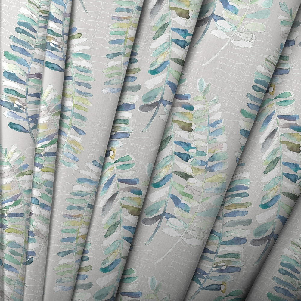 Azolla Printed Made to Measure Curtains Capri