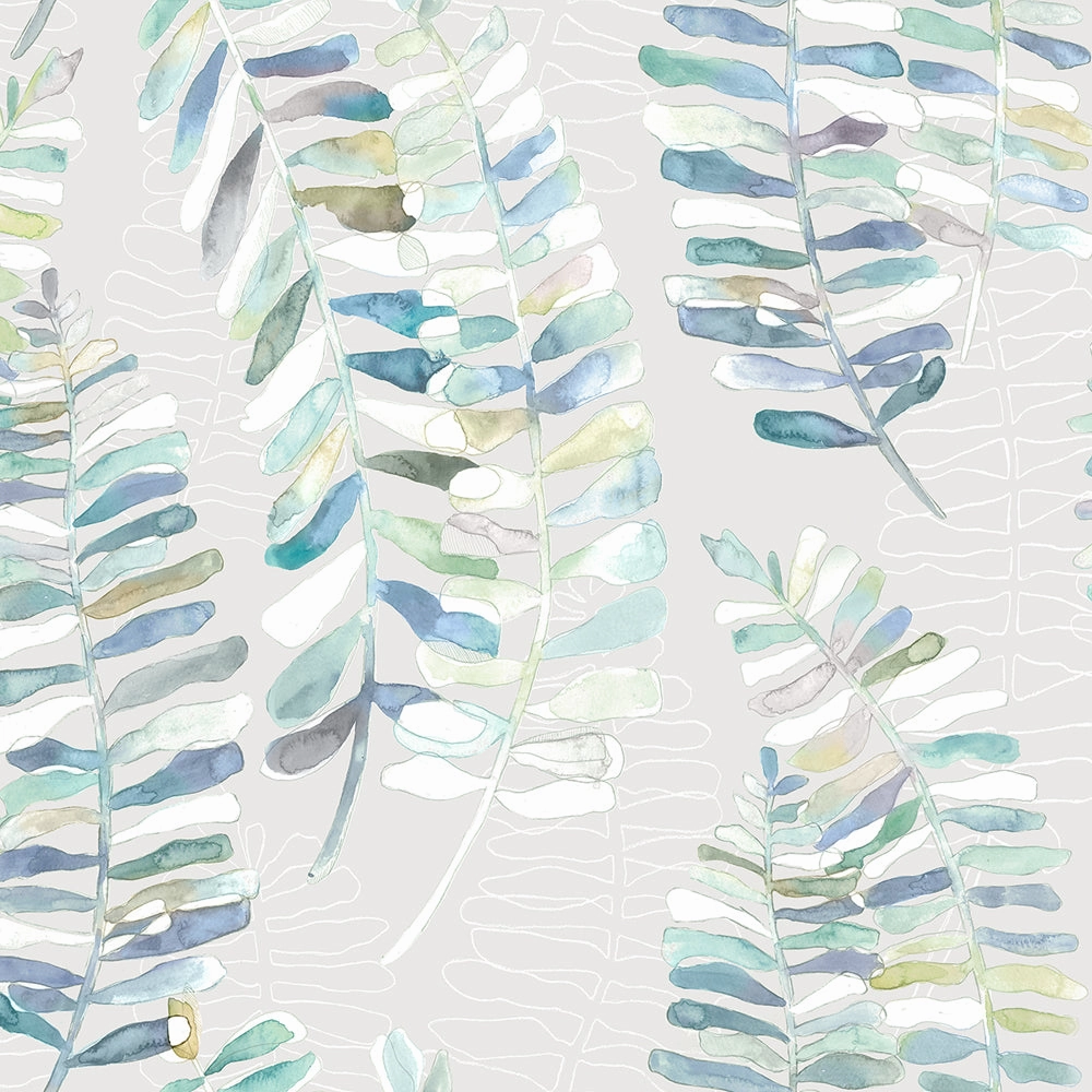 Azolla Printed Made to Measure Curtains Capri