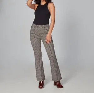 Azure High Rise Athleisure In Braun